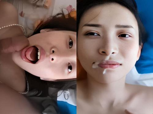 Gadis cantik itu suka menghisap ayam