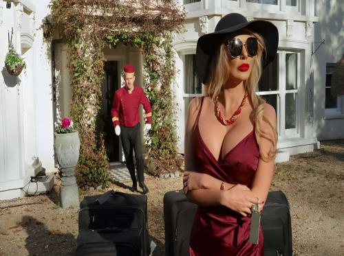 Bercinta dengan resepsionis ayam besar...