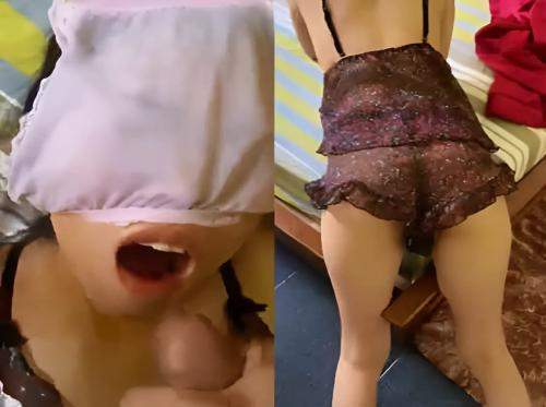 Sang istri pergi bekerja dan sang suami tinggal di rumah dan membawa gadis itu pulang untuk bercinta....